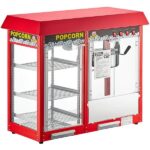 commercial food warmer – large popcorn machine / popcorn warming showcase - Image 4