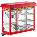 commercial food warmer – large popcorn machine / popcorn warming showcase - Image 3