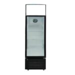 upright single doors chiller