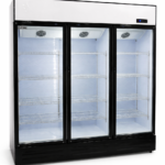 upright 3 doors chiller
