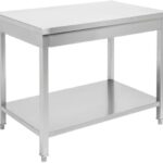 stainless steel working table 80 cm