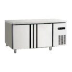 stainless steel table type freezer 1.8 m