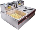 electric deep fryer double 6+6 l - Image 2