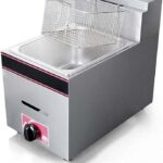 deep fryer gas single bowl