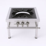 gas stove single commercial heavy duty stainless steel