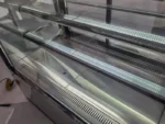 cake display chiller 150 cm square stainless steel - Image 2