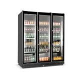 upright three door chiller full class