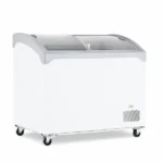 ‏Chest showcase display Freezer Sliding door Carve Class UGUR 300 WITH LED LIGHT