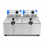 Electric Deep Fryer Dual Tank  – 2×11L (22 Liters Total)