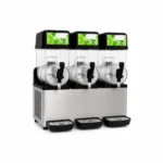 3-Tank Commercial Slush Machine – Stainless Steel Triple Dispenser