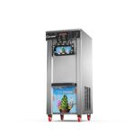 ice cream machine big stainless steel  2+1