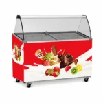 Ice Cream Display Freezer 5 Bowl