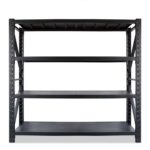 store shelf 4 level black
