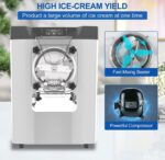 hard gelato type ice cream machine