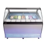 ice cream display freezer