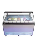 ice cream display freezer