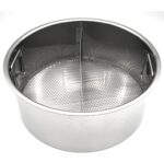 stainless steel commercial corn steamer 48l with compartment,teamer with glass lid - Image 6