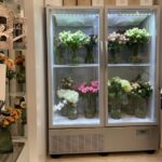 roses flower chiller 2 doors - Image 2