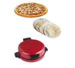 roti/tortilla/pizza bread maker with a viewing window, adjustable temperature control and non-stick heating plate 1800 w 30 cm - Image 5