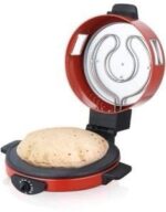 roti/tortilla/pizza bread maker with a viewing window, adjustable temperature control and non-stick heating plate 1800 w 30 cm