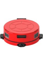 roti/tortilla/pizza bread maker with a viewing window, adjustable temperature control and non-stick heating plate 1800 w 30 cm - Image 2