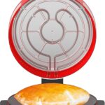 roti/tortilla/pizza bread maker with a viewing window, adjustable temperature control and non-stick heating plate 2200watt  40 cm