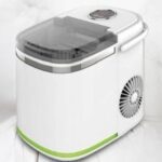 130w smart ice maker, portable ice maker food grade exhaust port design for office, 2.2l