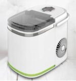 130w smart ice maker, portable ice maker food grade exhaust port design for office, 2.2l