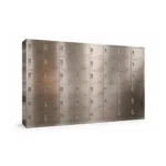 stainless steel multi-compartment locker cabinet (6×8)