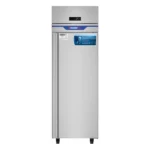 stainless steel single door chiller & freezer 2 in 1 fan cooling