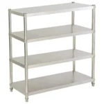 stainless steel shelving unit catering heavy duty stainless steel shelf kitchen shelf fridge shelf 4 levels 180cm leg square