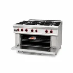 Gas Stove 6-Burner with Full Oven