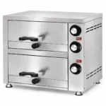 14-inch electric pizza oven – countertop double