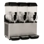 3-tank commercial slush machine – stainless steel triple dispenser