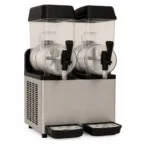 2-tank commercial slush machine – stainless steel body