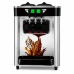 ice cream machine stainless steel table top model milano