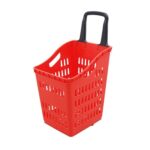 plastic shopping trolley 60 liters - Image 3