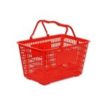 plastic shopping basket