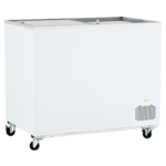 ‏chest showcase display freezer sliding door class ugur 300 with led light