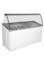 ice cream display freezer 8 bowl
