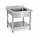 Single Bowl Stainless Steel Sink 70×70 CM