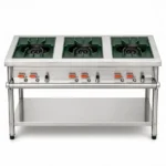 3 Burner Commercial Cooking Range