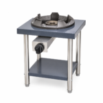 Desktop Gas Cooking Stove with Lower Storage Shelf – Single & Double Burner - Image 2